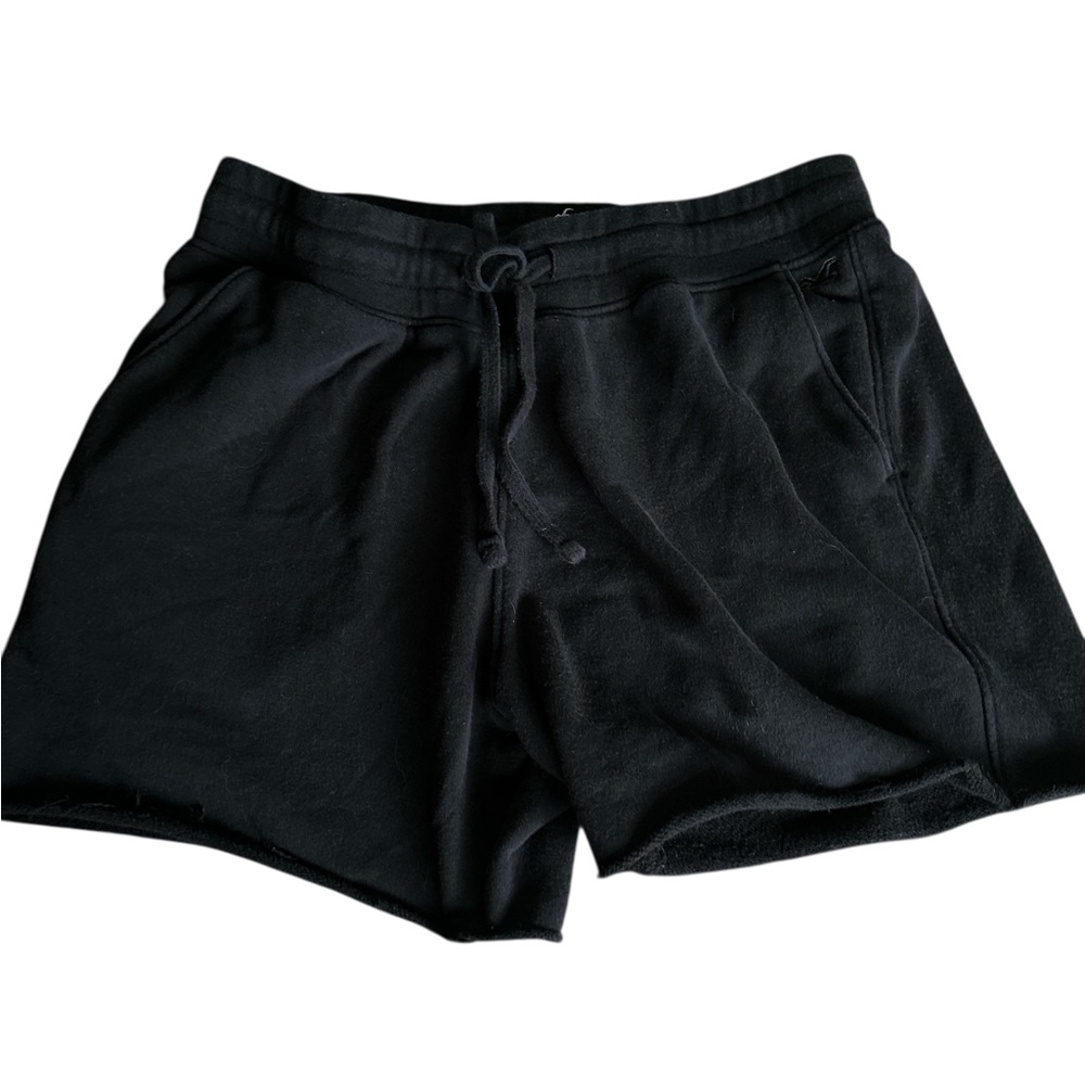 Hollister Black Athletic Shorts with Elastic Waistband